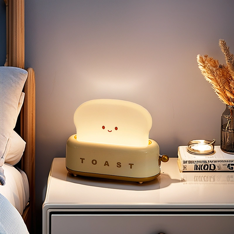 Smart Home Lights 1200mah Battery Present Gift for Friend Home Silicone Mini Night Lamp