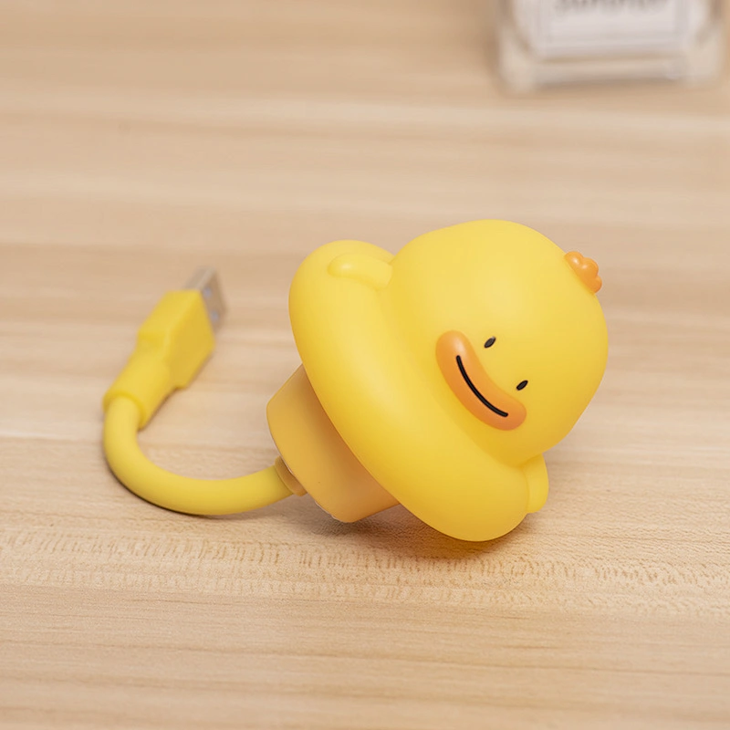 ICARER FAMILY Silicone Night Light for Kids Micro Usb Night Light for Babies Bedroom Staircase Smart Night Light