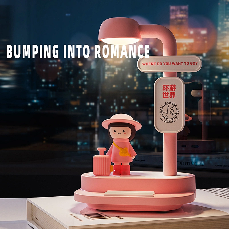 Modern Design 3D Table Lamp for Desk Bed Room Light Led Plug Home Decoration Table Night Light for Kids Children
