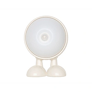 ICARER FAMILY Modern Mini LED Night Light Big Eyes Rechargeable 5V USB Switch Touch Power Generation Warm Duck Shape Bedroom