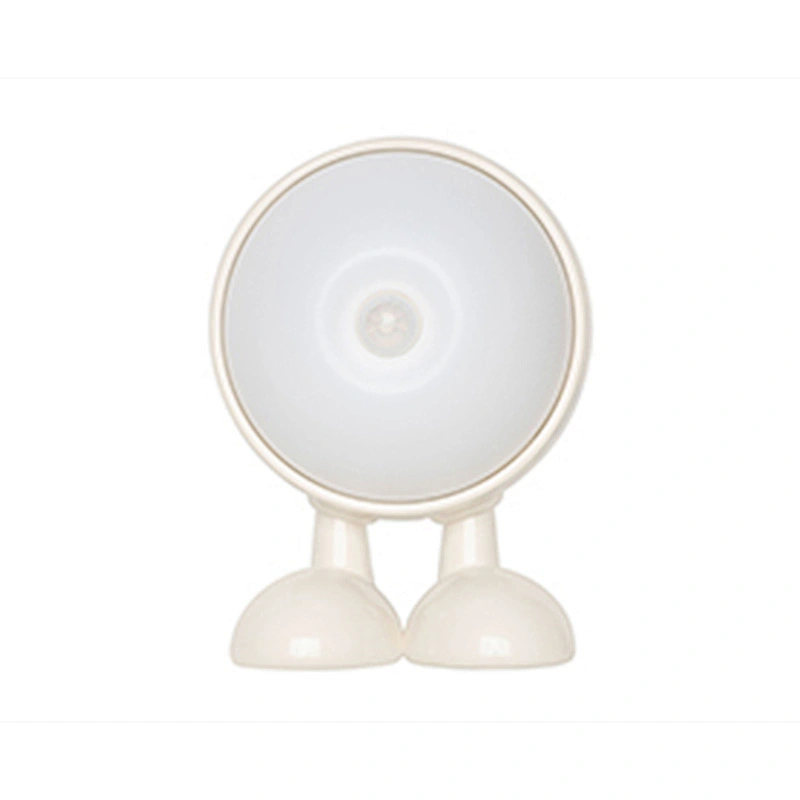 ICARER FAMILY Modern Mini LED Night Light Big Eyes Rechargeable 5V USB Switch Touch Power Generation Warm Duck Shape Bedroom