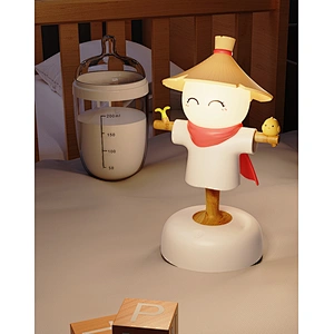 Scarecrow Night Light Unique Cute Mini Desk Lamp Multi Function LED Color