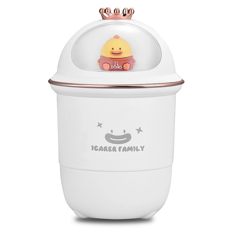 ICARER FAMILY Cartoon Design Ultrasonic Cool Mist Humidifier Portable Mini Air Humidifier for Car