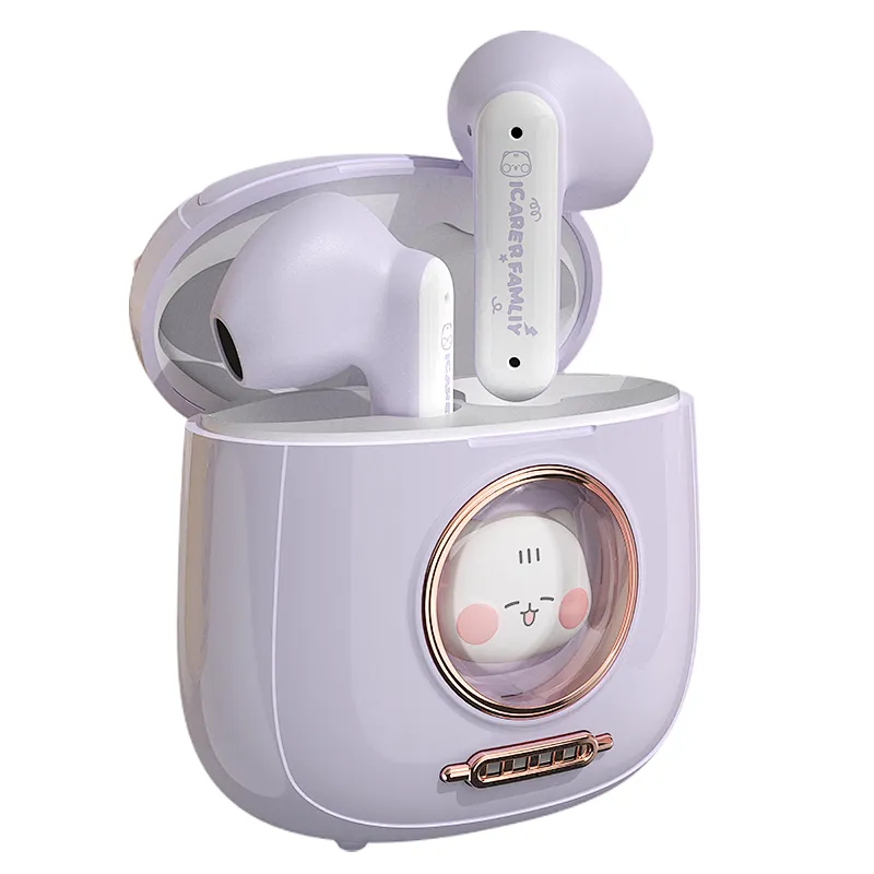 ICARER FAMILY Best Quality and Low Price Wts Blootooths Earbuds Mini Tws in Ear Headphone Powerbank Wireless Earphones