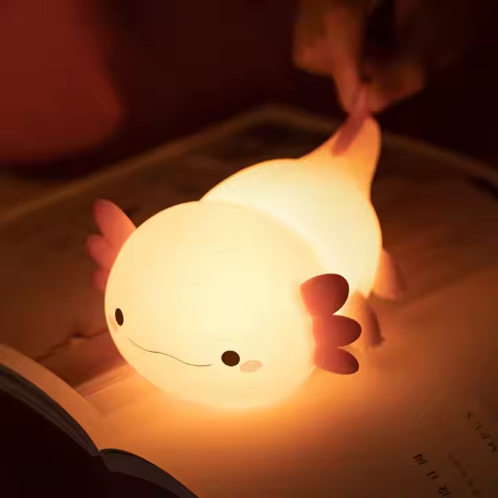 Cute Gift Anime Sensor Touch USB Rechargeable Battery Kids Led Mini Smart Night Light for Baby Toy Bedroom Light Lamp