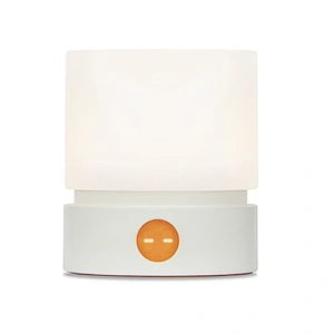 ICARER FAMILY Baby Night Light Table Lamp with Touch Sensor Control USB Rechargeable Wooden Led Night Light for Nursing Bedroom