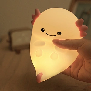 Baby Gift Toy Mini Bedroom Children Kids Lamp Touch Portable Children Silicone Living Room USB Sleeping Night Lights
