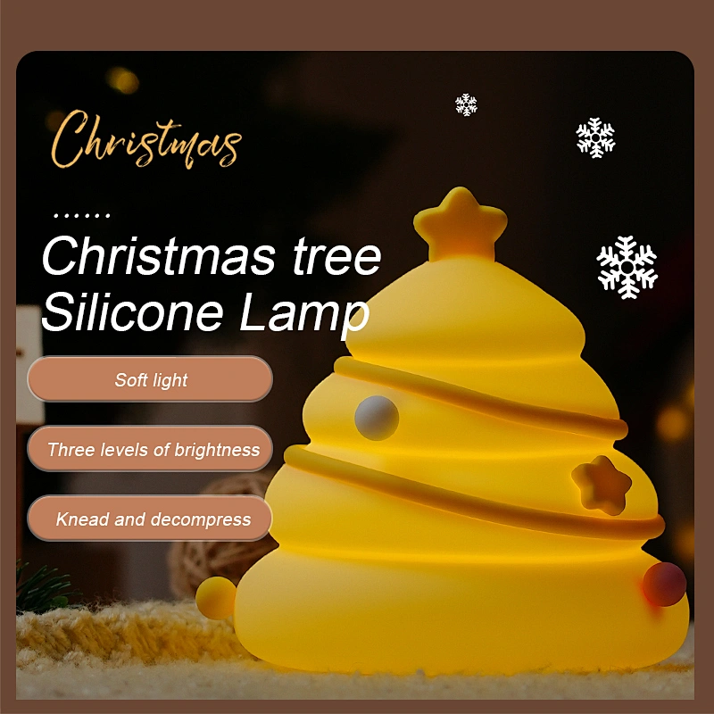 Decorative Christmas Tree LED Lamp Soft Glow for Warm Holiday Vibes Children Night Light