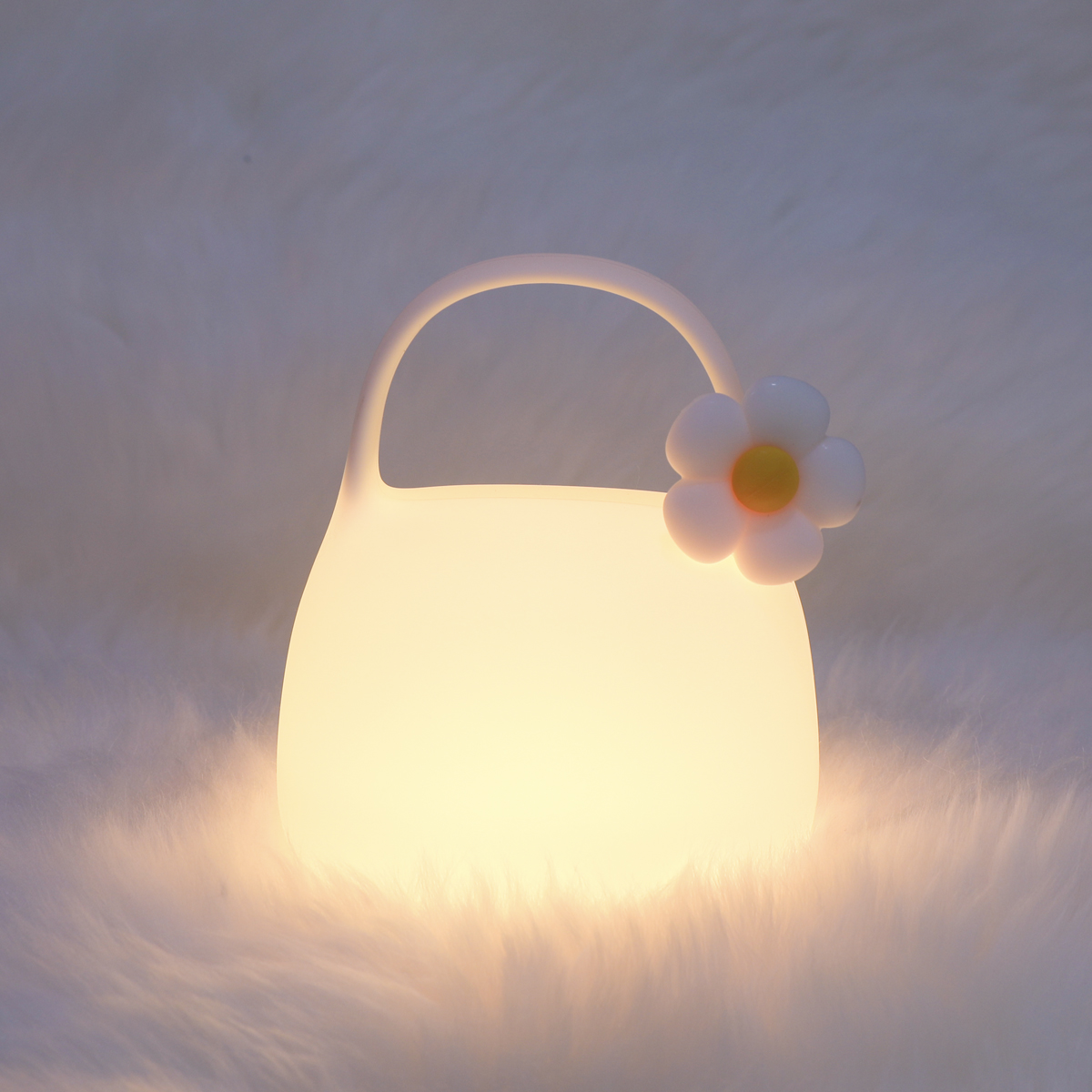 Factory Mini USB Cartoon Lighting Bed Led Cute Lamp Rechargeable Touch Silicone Design Silicon Night Light