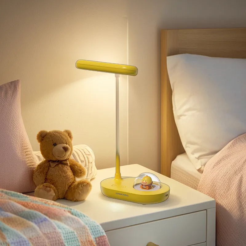 ICARER FAMILY Kids Night Light 1200mAh Night Light Lamp for Children Bedroom Desk Lamp