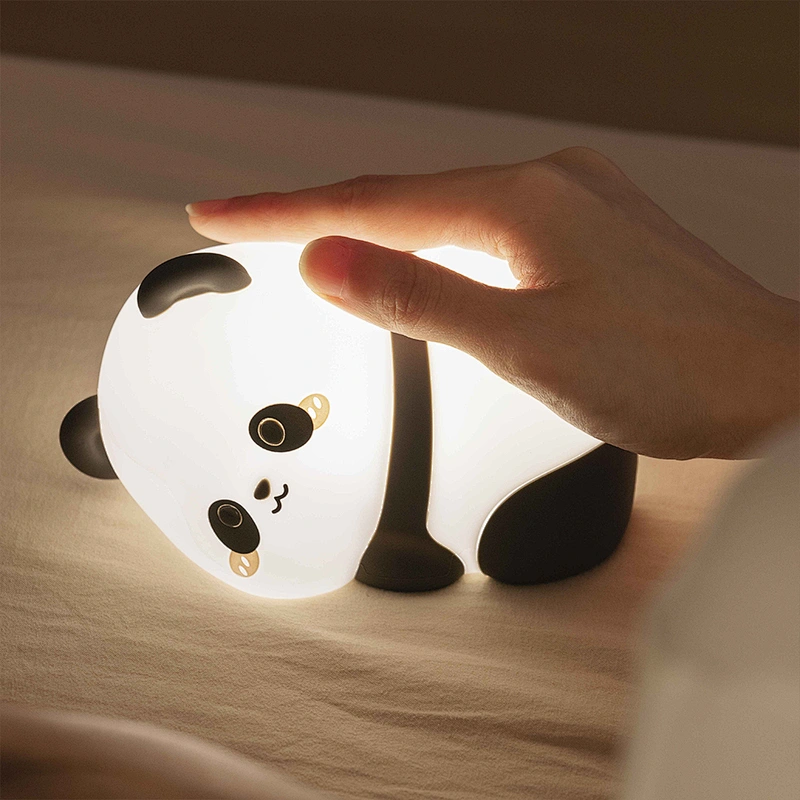 Soft Glow Panda LED Night Light with Cozy Gentle Light for Children Bedroom and Nighttime