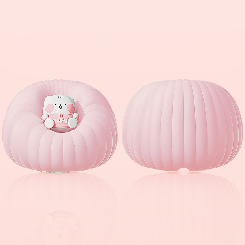 ICARER FAMILY Silicon Light Night Cute Gift Bedroom Nursing Kids Pat Silicone Night Light Lamp