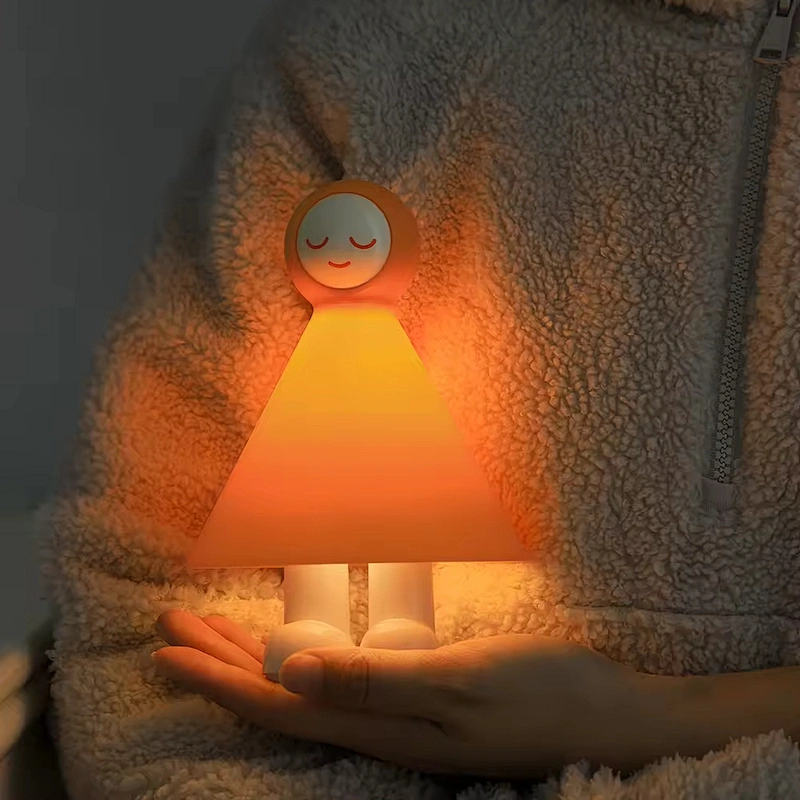 Little Rain Night Light USB Rechargeable LED Mood Lamp  Soft Glow for Bedroom Touch Light