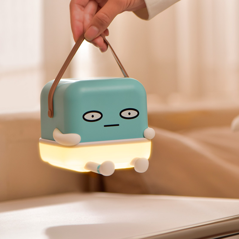 Wholesale LED Rechargeable Smart Night Light Creative Decorative ABS Animal Led Lamp for Bedroom Lamparas Led Night Light