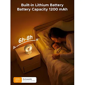 Children's Night Light Lamp Space Astronaut Night Light Creative Silicone LED Lamp for Home and Office Decor