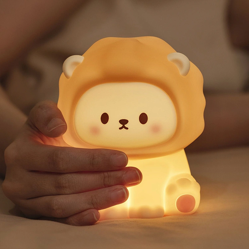Smart LED Night Light with Cute Design Silicone Night Lamp for Bedroom and Living Room Use