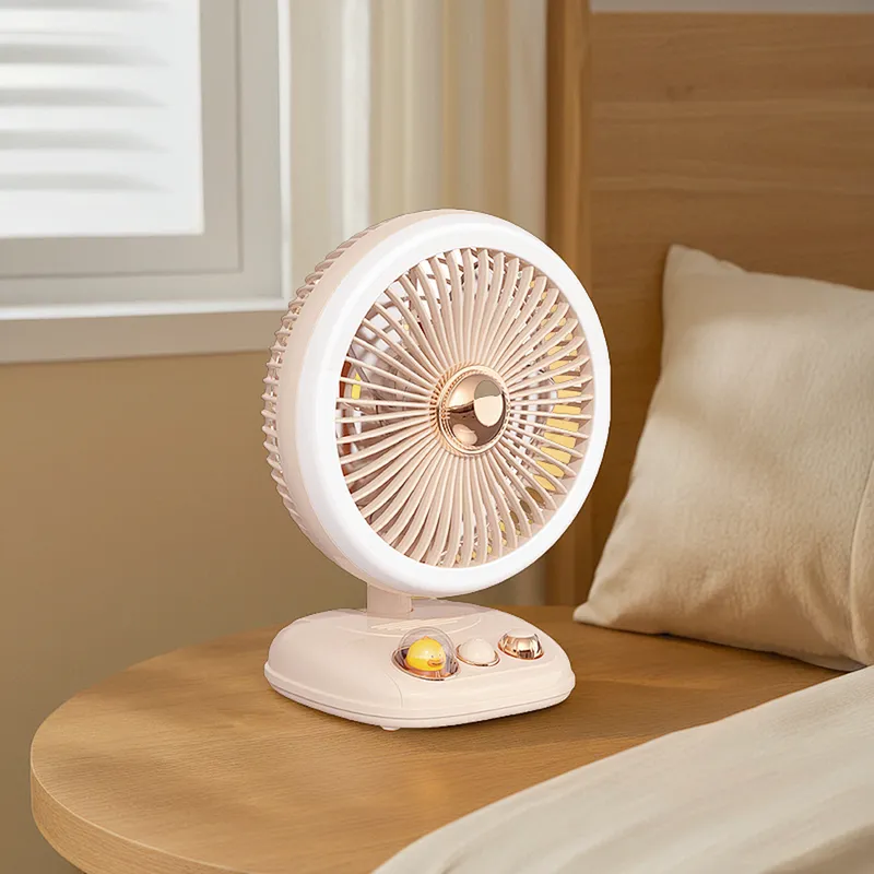 ICARER FAMILY Mini Fan Rechargeable Foldable Fan with Battery Power for Outdoor and Household Use