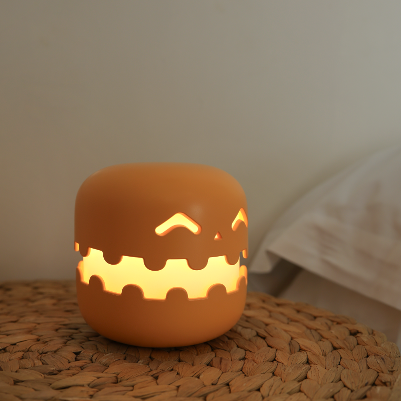ICARER FAMILY Halloween Pumpkin Lantern Telescopic Portable Compact Decorative Lighting Safety Trick-or-Treating Gifts Kids