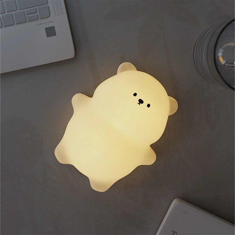 Lazy Bear Stuffed Animal Soft and Huggable for All Ages Children Night Light