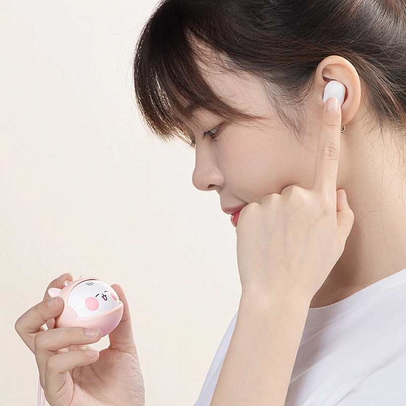 ICARER FAMILY Cute Animal Wireless Earphones Cartoon TWS Earbuds Earphones Wireless Sport Headphones