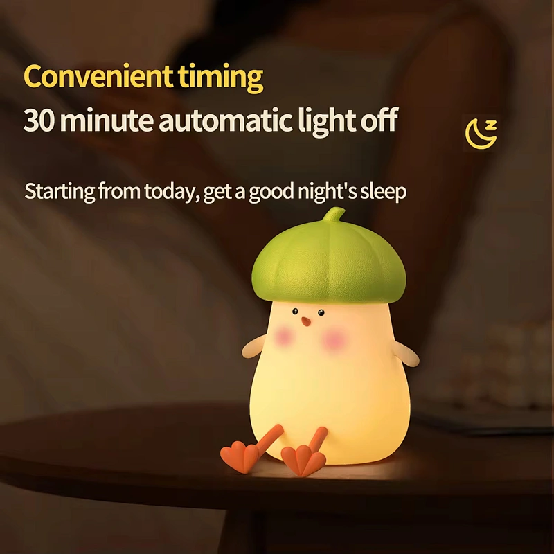 Kawaii Chicken Bed Room Decoration Chicken Table Lamp Rechargeable Led Custom Baby Night Light for Kids Room