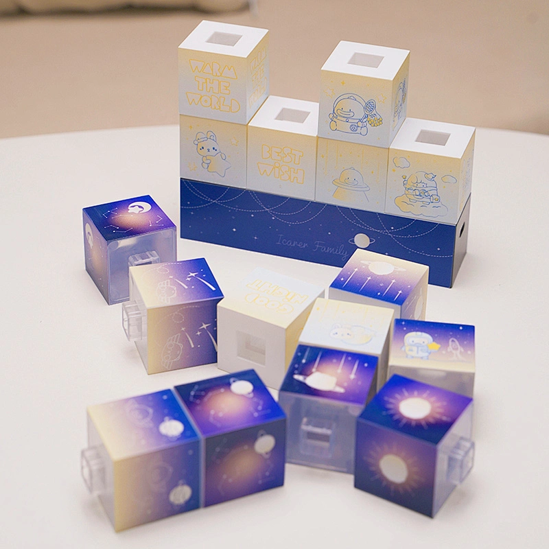 ICARER FAMILY Building Block Night Light With Cute Design LED Night Light for Bedroom Use