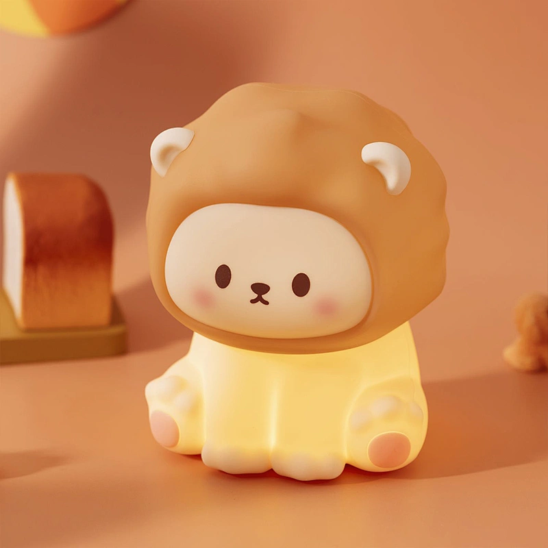Smart LED Night Light with Cute Design Silicone Night Lamp for Bedroom and Living Room Use