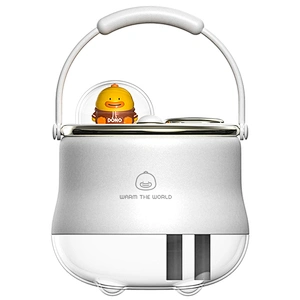 ICARER FAMILY Home Air Humidifier with 350ml Cute Penguin Diffuser Aromatherapy for Baby As Christmas Gift for Car Use