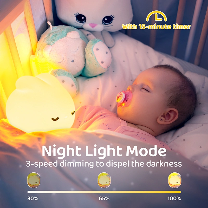 Wholesale Kids Star Projector Night Light Silicone Night Light  for Children Adults