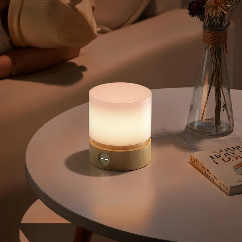 Home Decor Rechargeable Wireless LED Night Lamp With Touch Sensor Custom Bedroom Decoration Small Night Light Bedside