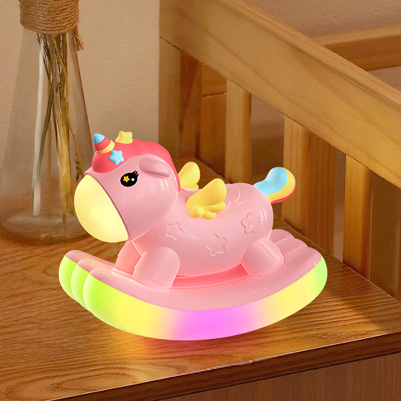 ICARER FAMILY Custom Home Room Decoration Cute Night Light for Kids Animal Unicorn Children's Night Light Cute Lamp for Bedroom