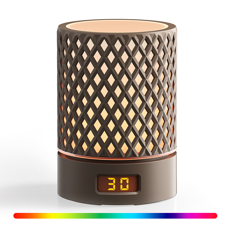 2024 New Arrival Best Seller Ambient Light Trending Product Modern Brown LED Lamp Sleep Aiding Ambient Light Rechargeable