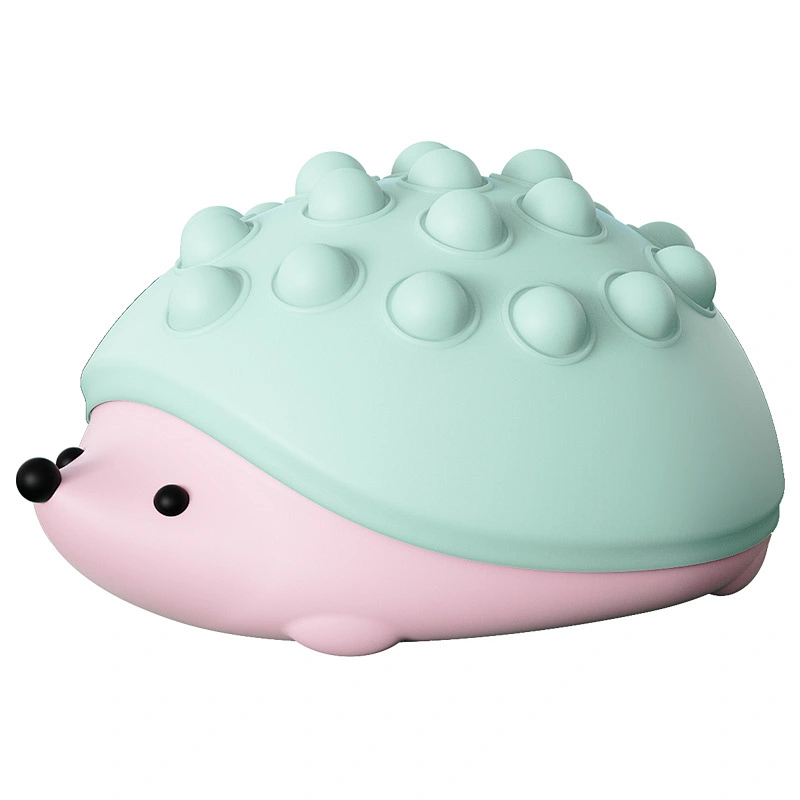 ICARER FAMILY Modern Mini Hedgehog LED Night Light Touch Control Warm White Emission 0.5W USB Rechargeable