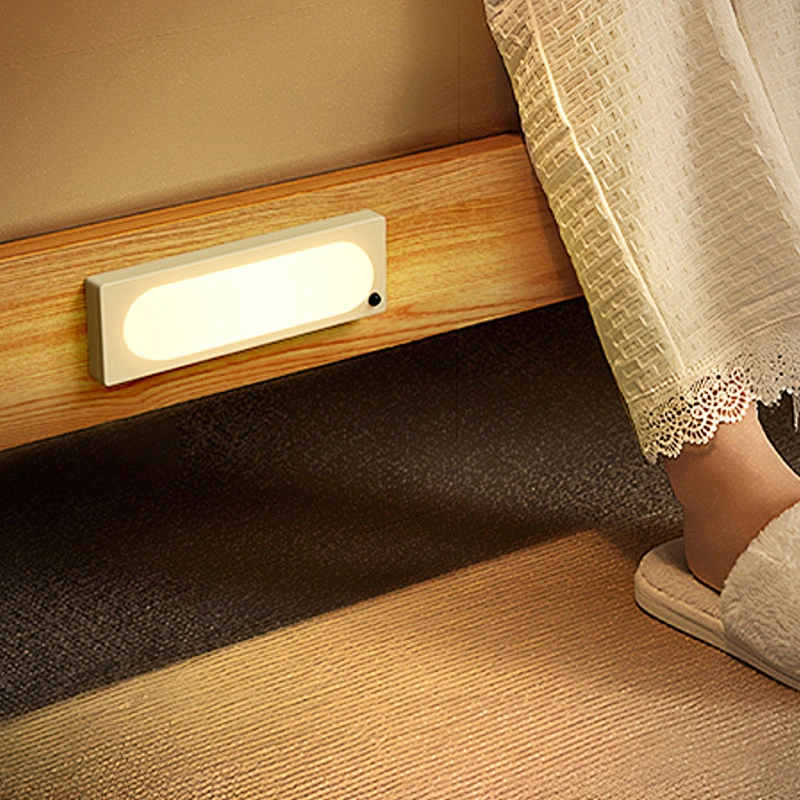 ICARER FAMILY Wall Magnetic Suction Wardrobe Night Light Lamp Baby Nursing Rechargeable Night Light for Bedroom