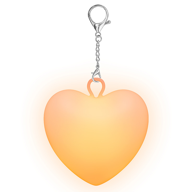 Heart Night Light Mini Touch Desk Lamp for Bedroom Couple Gift