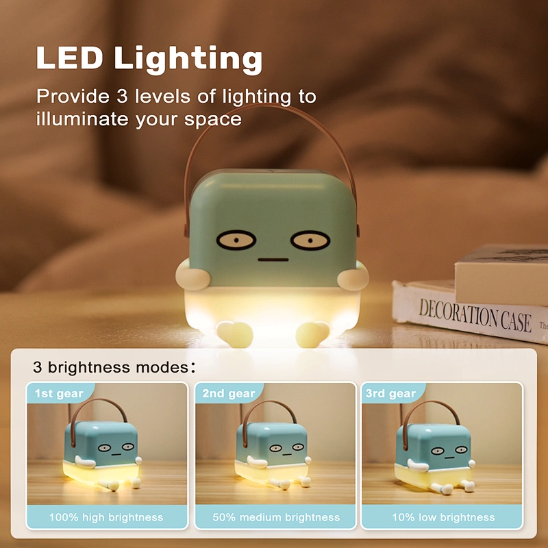 Baby Night Light With Wireless Charger Function Cute Desk Lamp