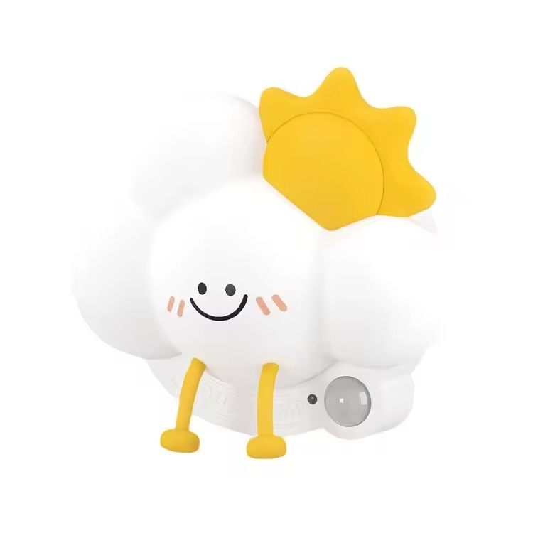 Cute Silicone Night Light With Cloud Shape Design Night Lamps for Kids Tap Control Night Light Baby Gift Home Use