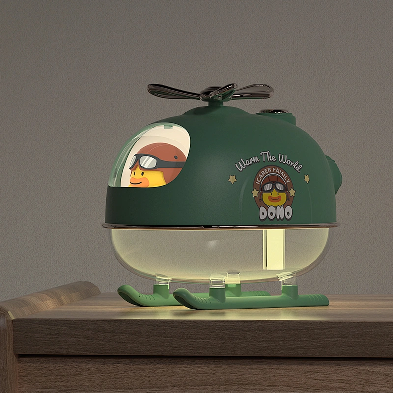 ICARER Family Portable Humidifier Cute Aircraft Shape with Battery Charging Type for Humidifier Lovers