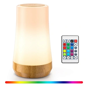 ICARER FAMILY Mini Modern Rechargeable LED Mood Light Silicone Lamp for Bedroom Application