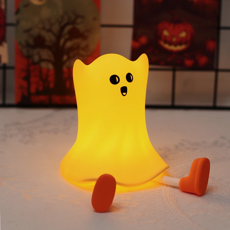 Ghost Halloween Factory Lighting Bedside Table Plug Bedroom Kids Baby Night Light Lamp for Children's Room