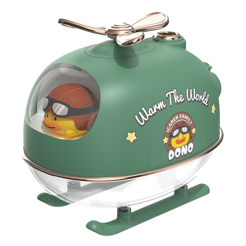 ICARER Family Portable Humidifier Cute Aircraft Shape with Battery Charging Type for Humidifier Lovers