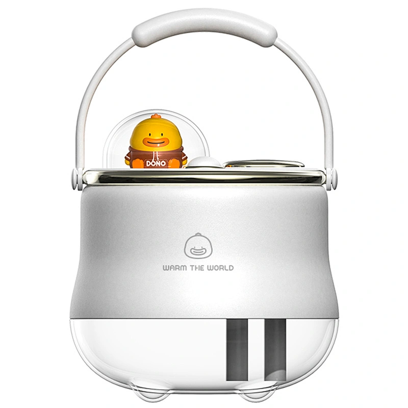 ICARER FAMILY Mini Air Humidifier 400ml Cool Mist with 10-Hour Working Time 1200mAh for Car Household Hotel Outdoor Use