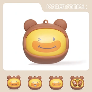 ICARER FAMILY Cute Animal Wireless Earphones Cartoon TWS Earbuds Earphones Wireless Sport Headphones