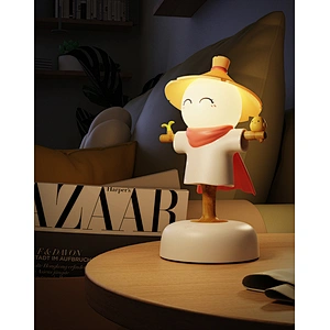 Scarecrow Night Light Unique Cute Mini Desk Lamp Multi Function LED Color