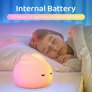 Kids Gift Custom Sensor Night Lamp Rechargeable Touch Smart Night Light Christmas Night Lights for Girls Boys Children