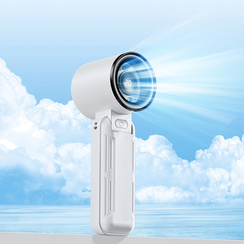 3000mAh Rechargeable Super Silent Fan Handheld Outdoor Portable Desk Fans Cute Summer Portable Mini Table Fan
