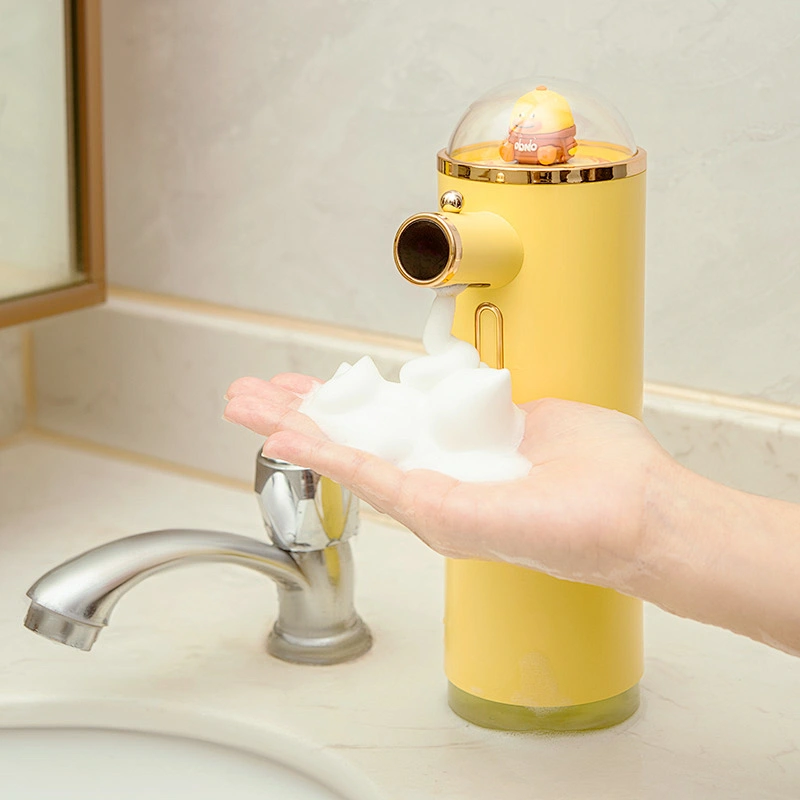 Cute Smart Washing Hand Machine Rechargeable Sensor Washroom Soap Dispenser Sanatizer Touchless Automatic Liquid Soap Dispenser