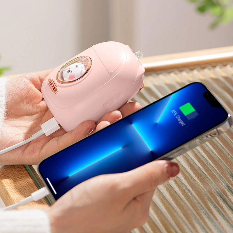 ICARER FAMILY Reusable 3000mAh 6500mAh Power Bank Rechargeable Foot Hand Warmer