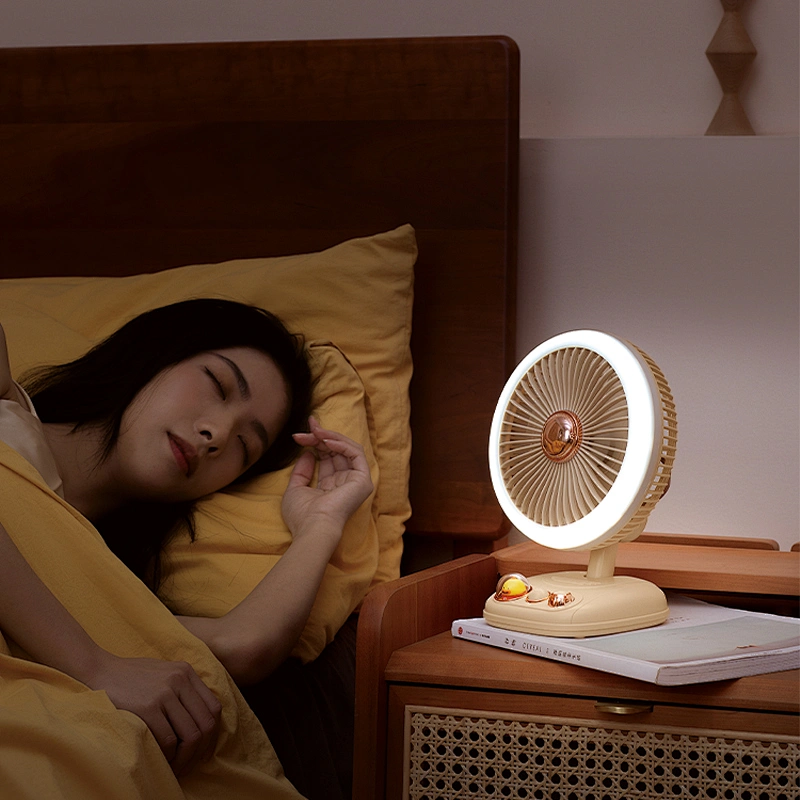 ICARER FAMILY 2024 Quality Fan Table Portable Design for Bedroom Fan Personal DeskTop Table Electric Cooling Fan