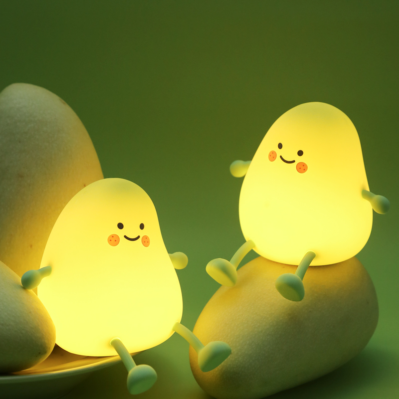 Cute Night Light Mango Night Light  for Kids LED Lamp Bedroom New Light